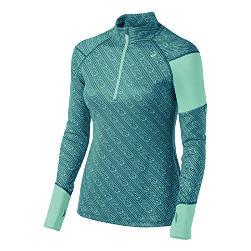 ASICS Women's Thermostripe 1/2 Zip Top