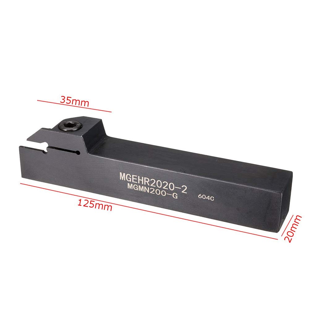MGEHR2020-2 Support pour plaque à dos réversible pour inserts MGMN300-G