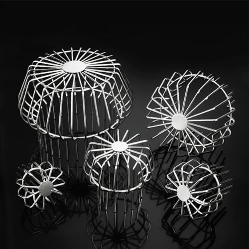 Metall-Dachrinnenschutz, Edelstahl, Fallrohrschutz Dachrinnenschutz, Fallrohrschutz Laubsieb, erweiterbares Filtersieb, Laubsieb, um Moos, Schlamm, Schlamm, Bälle zu stoppen (50#)