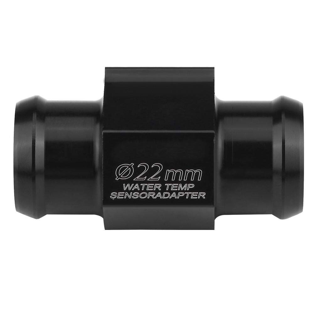 EBTOOLS pour Adaptateur koso pour koso Temp Gauge Adaptateur de température de l'eau Noire, Adaptateur Universel de jauge de capteur de Tuyau de Tuyau de Joint de température de température d'eau de