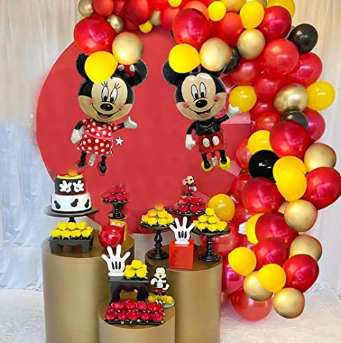 Bww TBW-BLCY011 2 Pack 45Inch Giant Jumbo Size Cartoon Airwalker Balloons Micke Minni Character Foil Balloons For Kids Birthday Party Decoration Supplies thumb #4