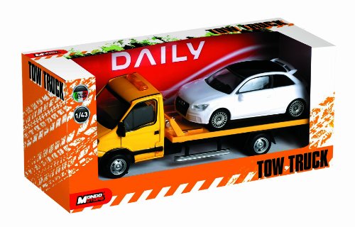 Mondo- Iveco Carro Attrezzi Daily 1/43 Giocattolo Mezzi Lavoro, Multicolore, 8001011531967