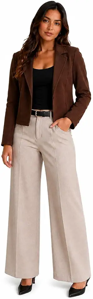 Blazer Casaco Feminino Suede Premium Elegante e Moderno DOCCE MULHER