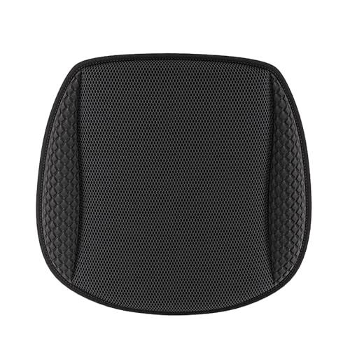 kivrimlarv Asiento de coche refrescante, cojín de refrigeración ventilado, flujo de aire alimentado por USB, material de malla transpirable, soporte ergonómico de gel, alivio de presión, comodidad