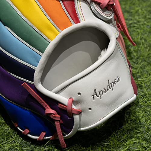 Apsdpoa Baseball Gloves,100% American Premium Kip, Mens Baseball Softball Mitt Glove For Adults Women Youth Girl Boys Infielder Outfielder,9.5-10.5''11-11.75''12''12.5''13''14''35'', Right Hands Throw #TOP1