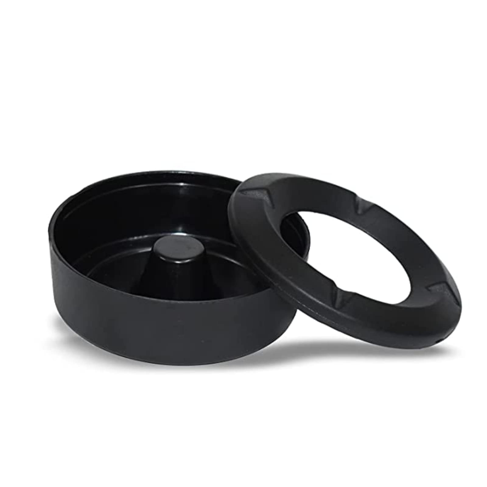 SBA PRIME Car Ashtray with Lid Portable Cigarette Ashtray Holder for Car Home Office and Bar Black 1