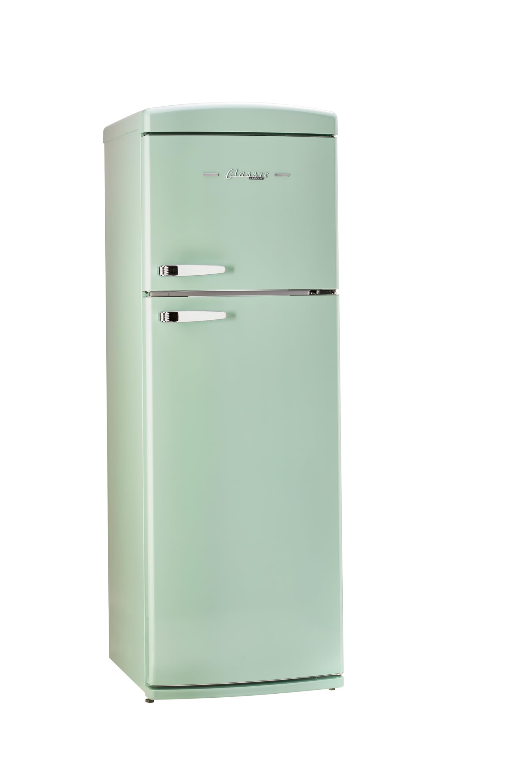 Unique Appliances Classic Retro 11 cu.ft. Top Freezer Refrigerator - Summer Mint Green on Fridge.com