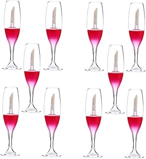 10 piezas de tubo vacío de copa de vino, esma...
