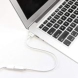 Power supply: This USB-C adapter is just a conversion device, you need to provide the correct power output device, your computer device can work normally.The power output device can be a USB-C power adapter and Power Bank (Output: 16.5V---3.65A), and the computer will not work below 14.5V. The phone and the Pad power adapter do not work. supports 61W USB C power adapter.