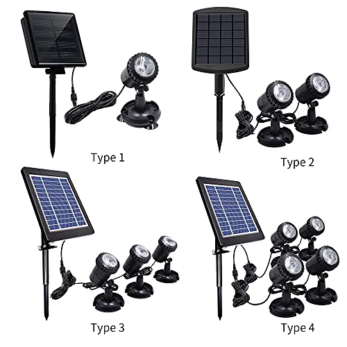 Lampe solaire extérieure étanche HUIOP pour sécuriser vos allées - 5
