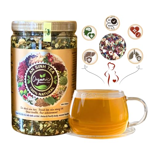 An Sinh Tea Herbal Tea Variety Pack - Liver Detox Tea - Sleep Tea For Bedtime - 60 cups - Non Caffeinated, Relax, Reduce Cholesterol, Migraine, Fatigue, Stress, Promoting Sleep