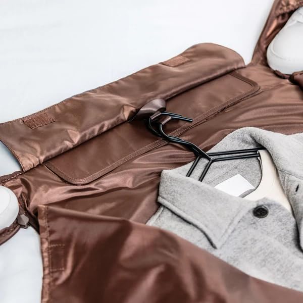 Garment Duffel Bag 45L, Terracotta and Sidecar Toiletry Kit, Shadow4