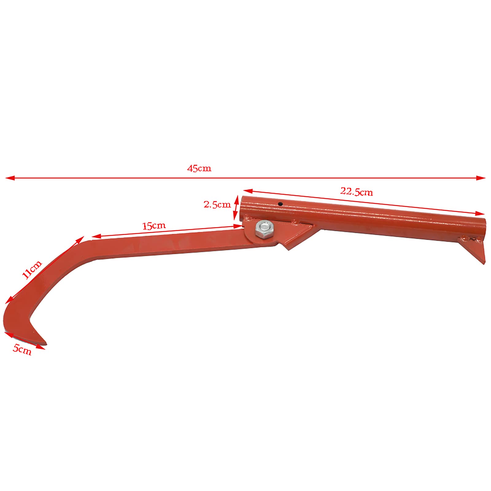 Levantador de Troncos de Acero al Carbono - Herramienta Ergonómica de Rodillo y Elevación Resistente para Cortar Leña y Mover Troncos - para Trabajadores de Tala de Árboles