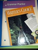 Glencoe Writer's Choice Grammar and Composition Grammar Practice 0026350270 Book Cover