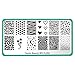 Maniology Hearts + Stars (BM-XL355) Nail Stamping Plate, Classic Beauty, Simple, Easy Beginner Nail Designs