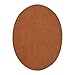 10Pcs Assorted Color Oval PU Leather Repair Patches for Sewing Elbow Knee Patches Clothing Accessories