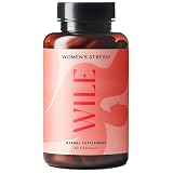 Wile Women's Stress' Herbal Supplement for Women, Mood and Stress Support, Restorative Sleep, Ashwag