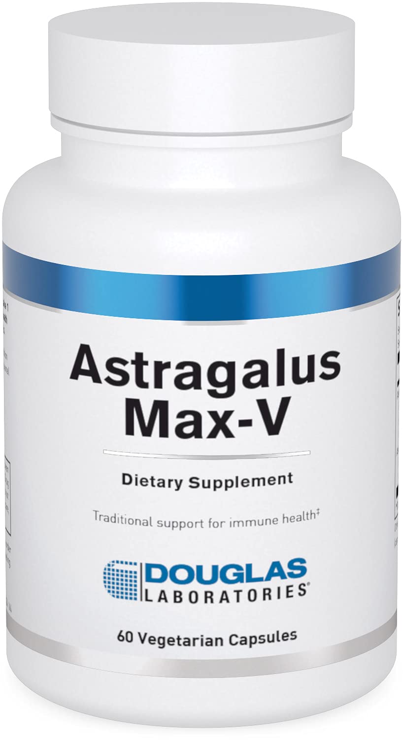 Douglas Laboratories Astragalus Max-V Supplement | Supplement to Support The Immune, Cardiovascular, Renal, and Hepatic Systems* | 60 Capsules