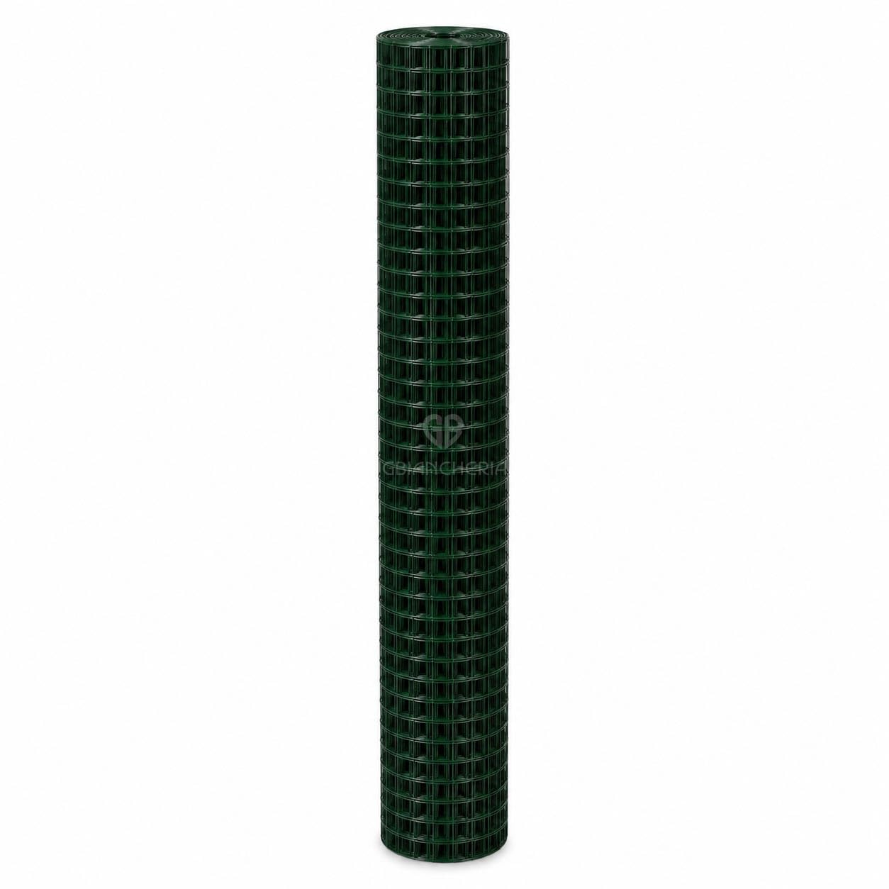 Rete Verde Plastificata Elettrosaldata, Maglia 12,5 mm, Filo 0,9 mm (1 x 25 mt)