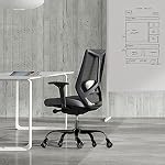 Sytopia 28" Remplacement de la base de fauteuils de bureau lourds, soutiens 2500 lbs, base de chaise en métal avec trou universel de cylindre à gaz et sockets de roulette, noir mat