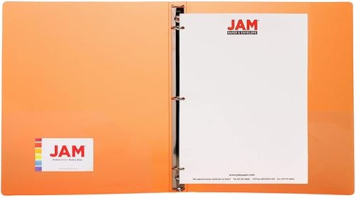 Miniatura 6 de JAM Paper Designders - Carpeta de 3 anillas de plástico...