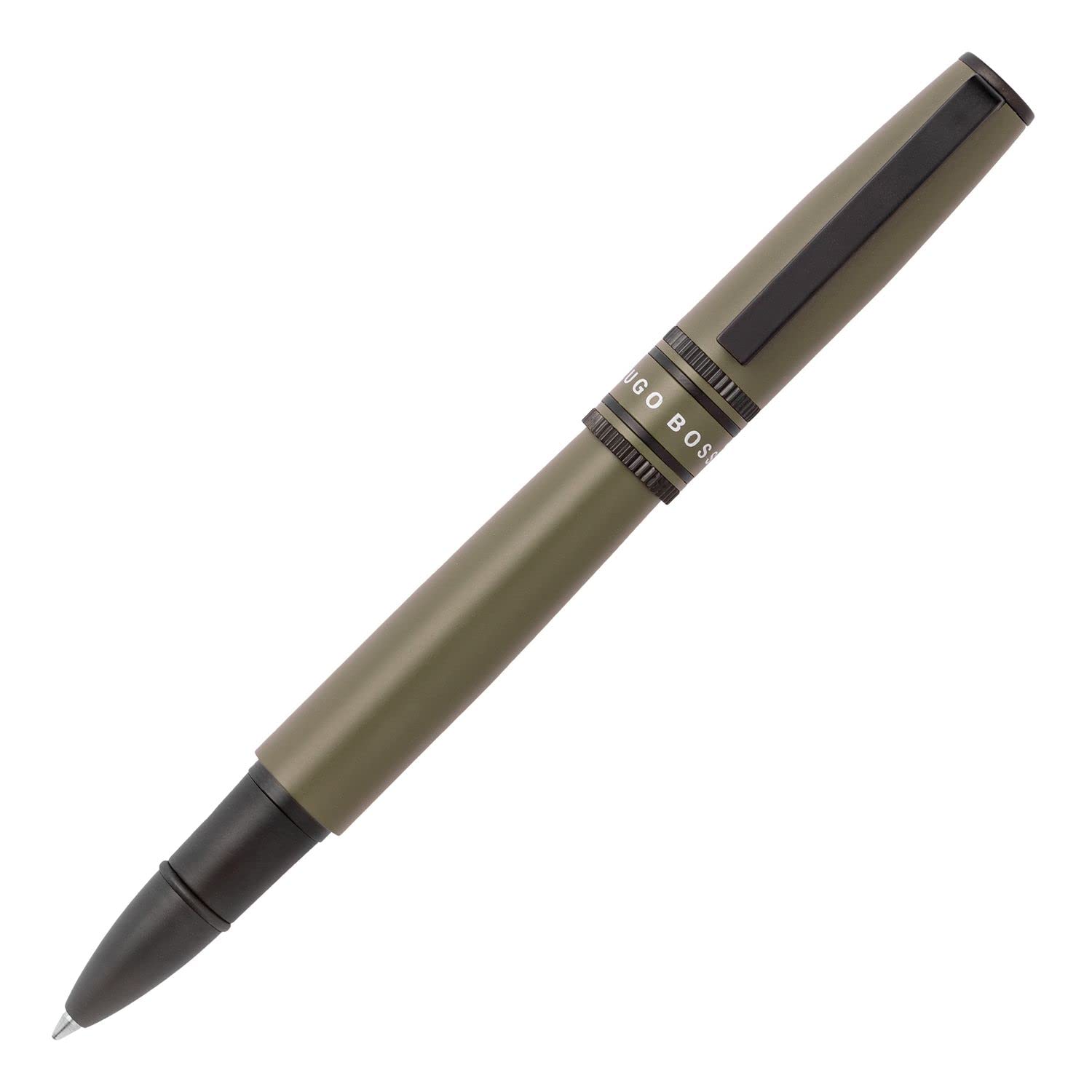 Hugo Boss Ballpoint pen Gear Minimal Black & Chrome