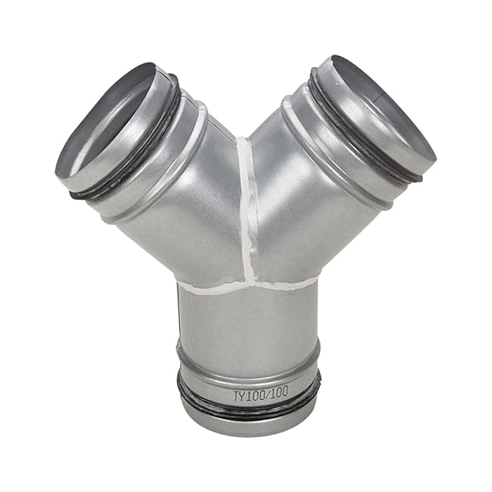 Buy Duct Splitter for Dryer Vent Hose 4 inch, AKARCK 3 Way Y Shape