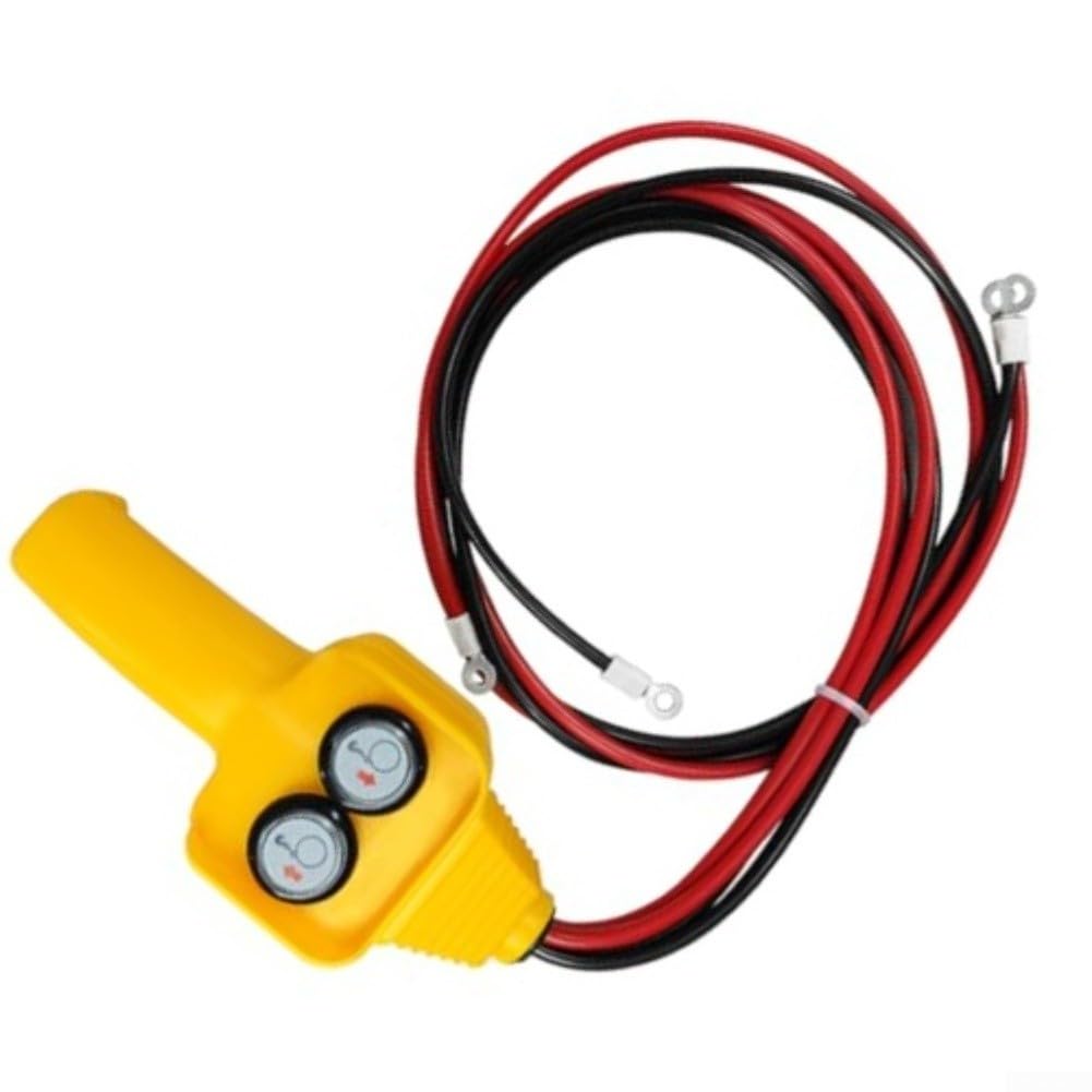 ReachMall 12V Seilwinden-Fernbedienung Kabelgebunden 4500lbs ABS