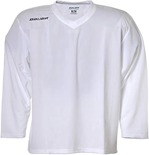 Bauer Flex Series Ice Hockey Practice Jersey - White - Adult Large
