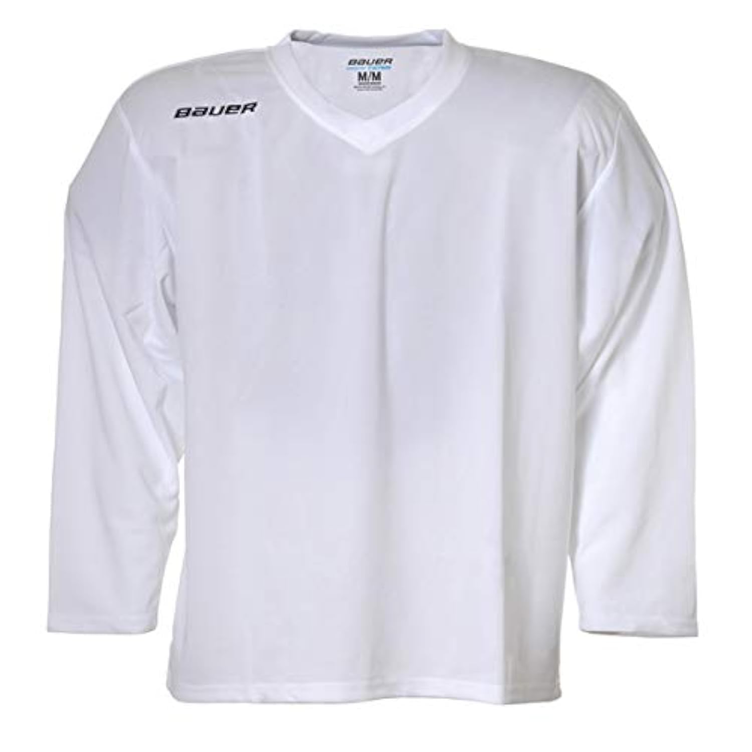 Bauer Men's White Ice Hockey S17 Flex Practice Training Jersey Shirt Senior (, L)