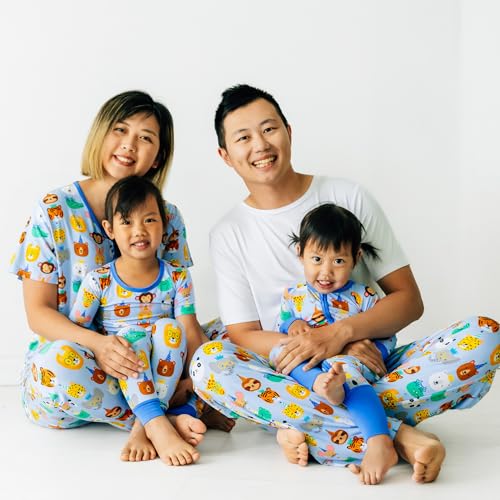Image of Little Sleepies Mens Pajama Pants, Soft Viscose from Bamboo PJ Bottoms for Family Matching Set, Mens Sleepwear PJs w /Pockets