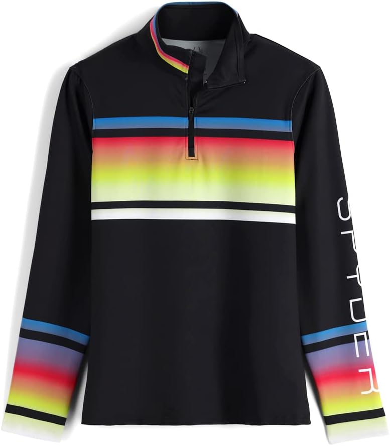 Spyder Womens Ombre Half Zip T-Neck
