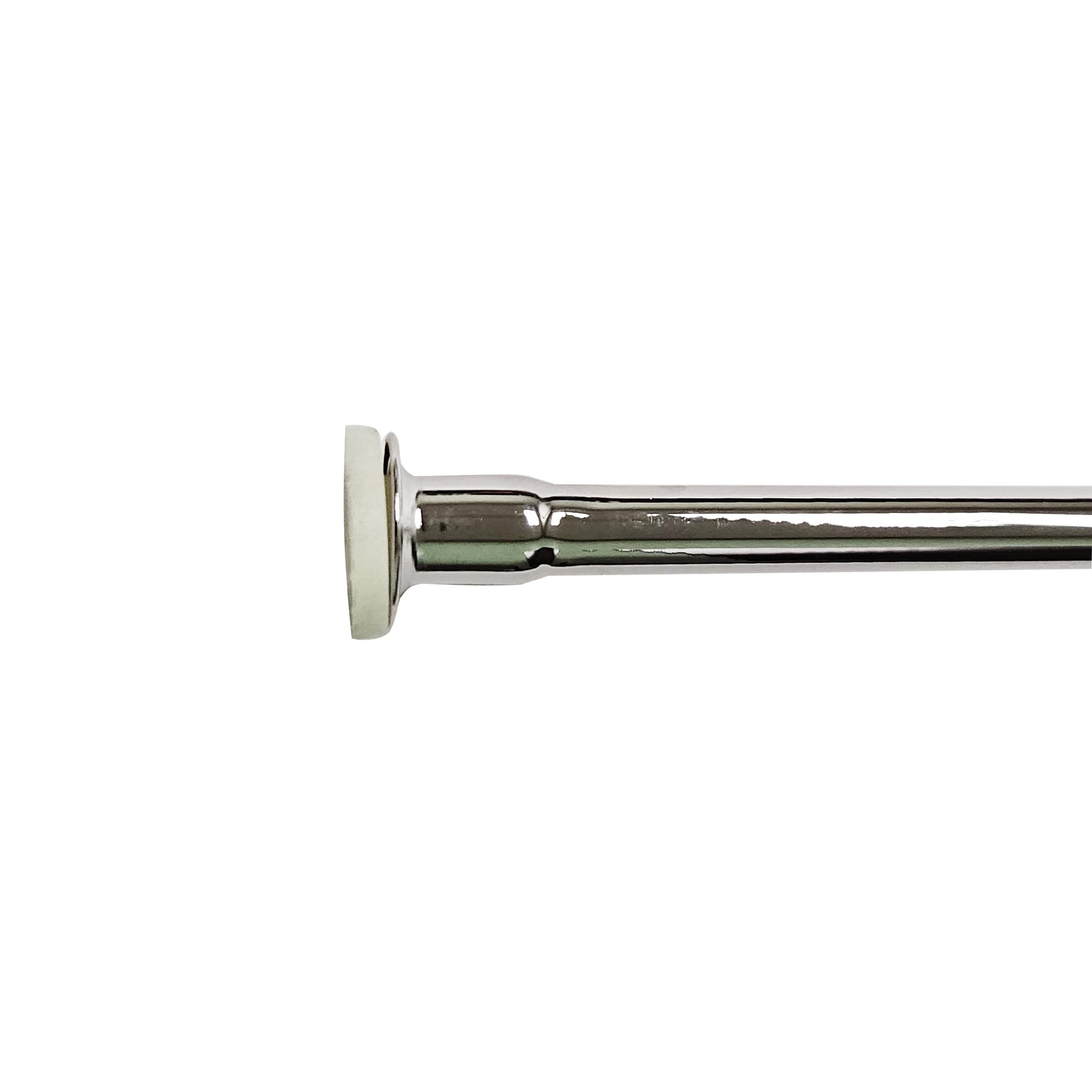 Westbrass D124-25-05 - Línea de suministro de elevador de inodoro de cabeza plana de latón de 3/8 x 20 pulgadas, paquete de 25, níquel pulido