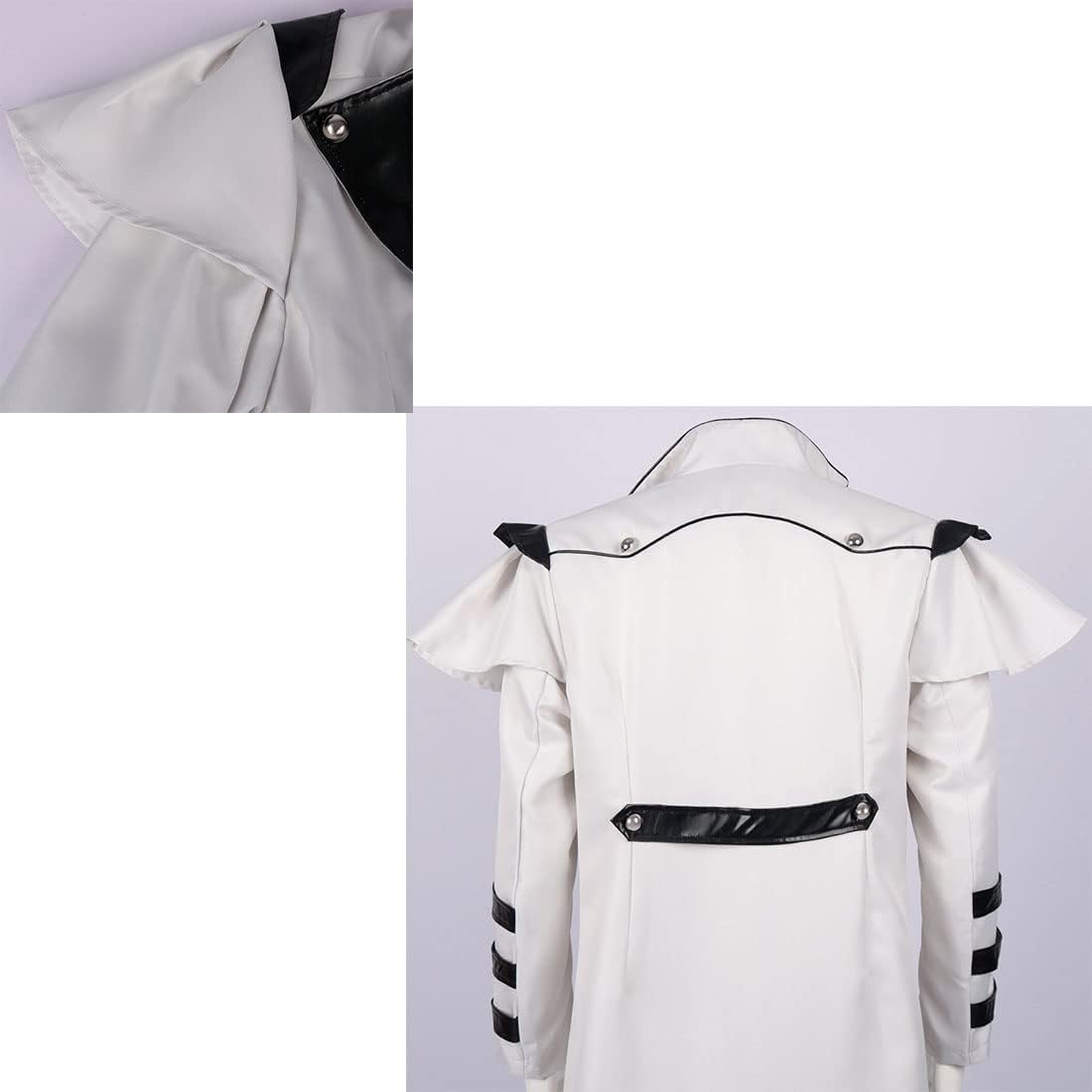Medieval Costumes Steampunk Long Trench Coat Gothic Victorian Vintage Tailcoat Jacket Mens Double Breasted Zipper Coat