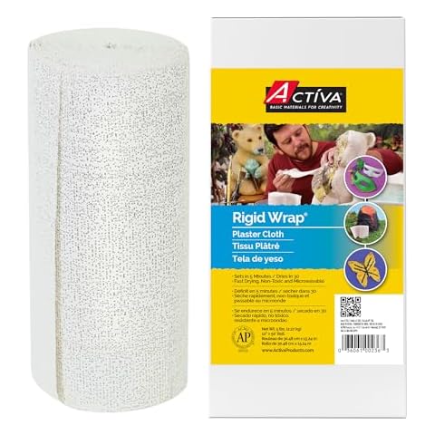 Activa Rigid Wrap Premiuim Plaster Cloth, 5 pounds, White (236A) Cover