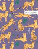 Cheetah Sketchbook: Cute Cheetah Sketchbook for Girls, Drawing, Doodling, Sketching Pad Book For Girls