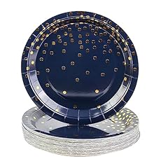 Deep Blue-Gold-50PCS-7inch