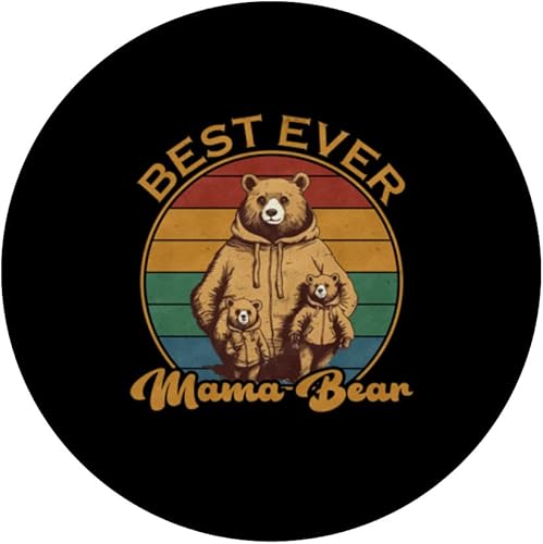 Miniatura 3 de mothers day apparel greatest mom best bear mama ever PopSockets Swappable PopGrip