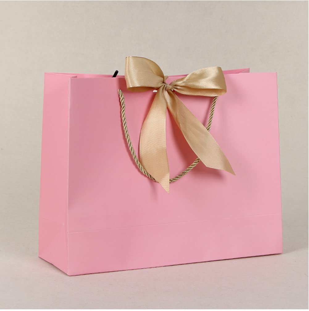 Amazon | 3枚セット紙袋 ギフトバッグ リボン付き 手提げ紙袋