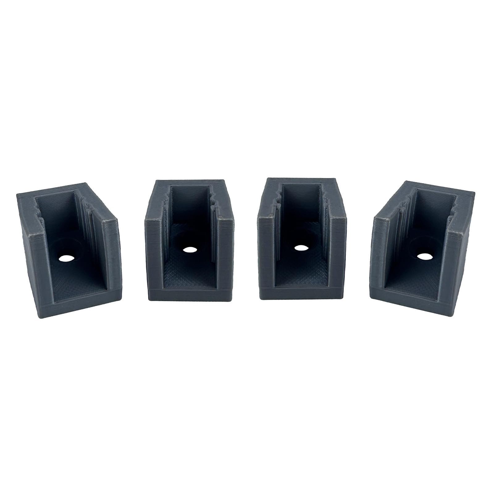 Hsyzygian 4Pcs Efficient Polylactic Acid Wall Fixtures Practical Workshop Tool Mounting Clamps for Keeping Tools Accessible and Tidy Tool Clamps