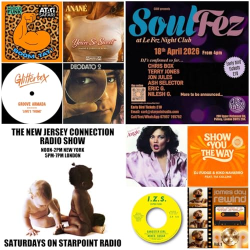 Episode 371: THE NEW JERSEY CONNECTION ON STARPOINT RADIO - THE SPIRIT OF SOUL! MARCH 28, 2026 - SOULFUL & CLASSIC HOUSE/JAZZ-FUNK/NEW & CLASSIC SOUL