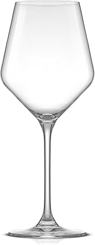 Miniatura 8 de JoyJolt Layla Copas de vino blanco juego de 4 copas de vino italiano 135 onzas hechas en Europa