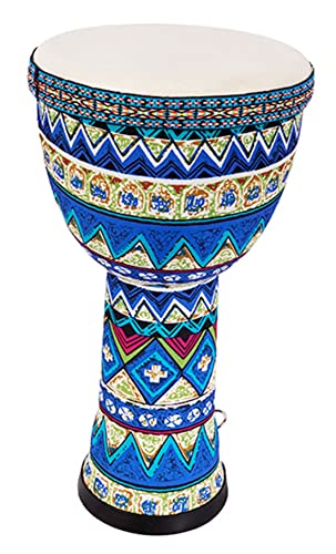 インチ パーカッション ジャンベ 音楽愛好家 打楽器 パーカッション 民族楽器 練習ため 室内装飾 インテリア 楽器 飾り物 初心者 収納バッグ付き ABS ヤギの皮 軽量 8インチ 10インチ (10インチ-トーンは不要/,?格)