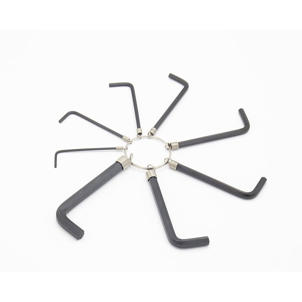 Amazon.co.jp: アレンレンチ8本セット、1.5~6mm 六角キー