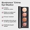Revlon CrÃ¨me Eyeshadow Palette, Illuminance Eye Makeup with Crease- Resistant Ingredients, Creamy Pigmented in Blendable Matte & Shimmer Finishes, 710 Not Just Nudes, 0.12 Oz