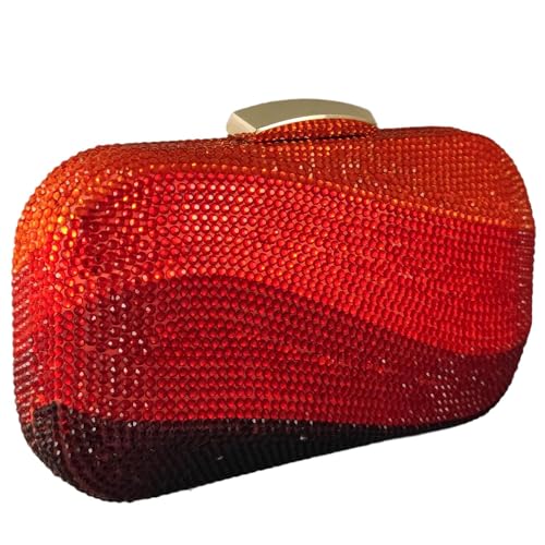 Image of Boutique De FGG Mini Rhinestone Clutch Purses for Women Formal, Luxury Crystal Clutch Evening Handbags, Party Dinner Purse