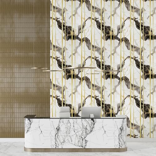 Image of VOLITO Wallpaper Luxury Shade Walls Sticker Waterproof,Oil Proof & Heat Resistant Kitchen Home,Living Room,Bedroom,Bathroom,Hotel,Pan&Shop Caounter,PVC self Adhesive(60x200) (V-113)