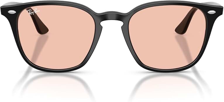[Ray-Ban] サングラス 0RB4258F RB4258 Sunglasses in Black and Light Pink - RB4258F | Ray