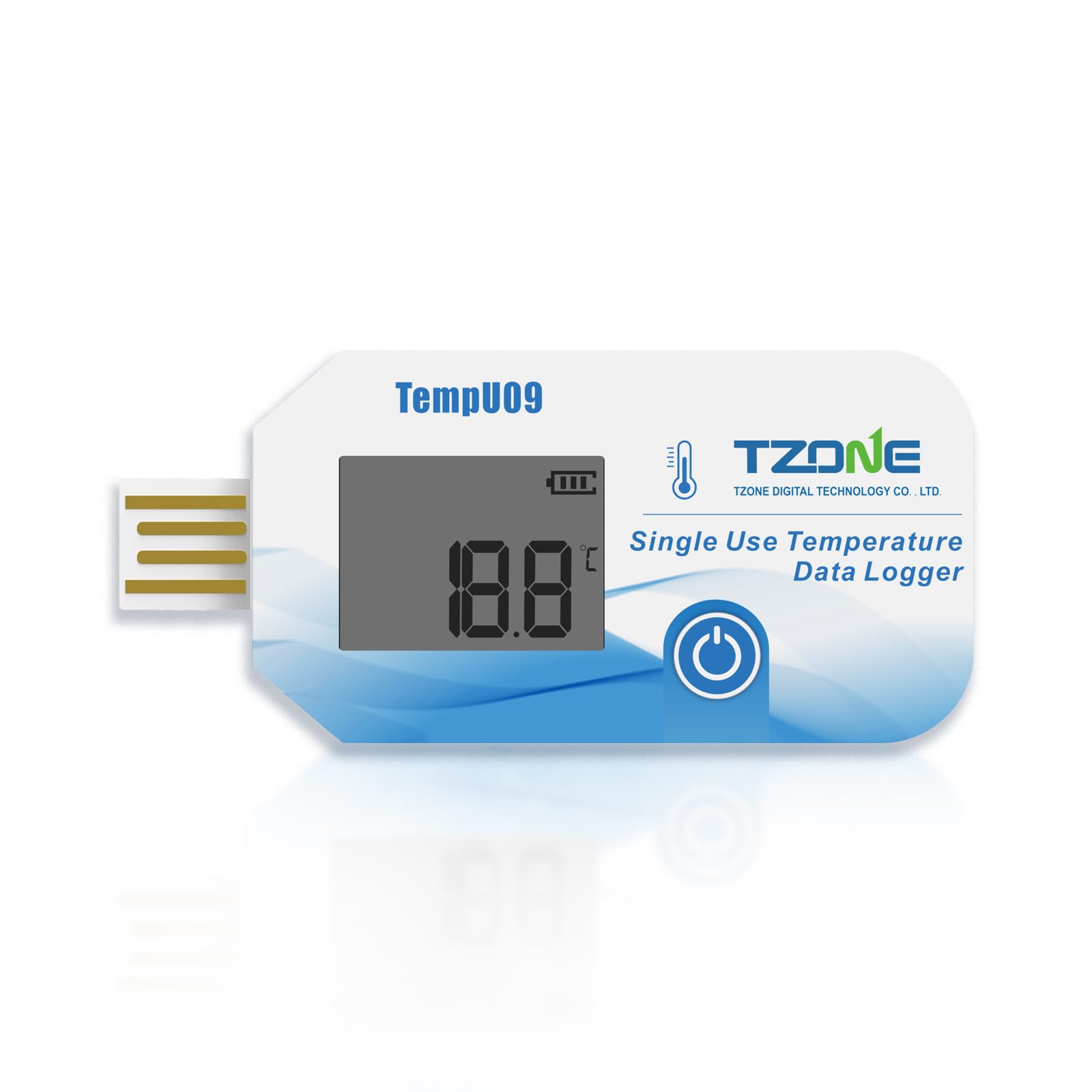 Tzone Disposable Temperature Data Logger USB Digital Temp Recorder