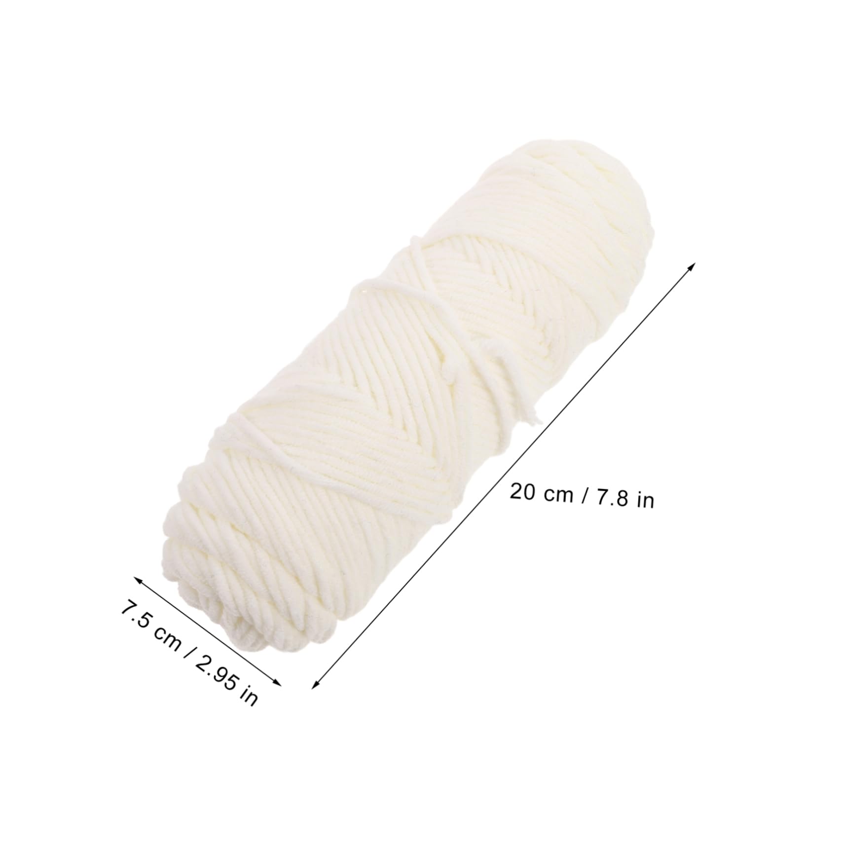 Operitacx 7rotoli Filato per Uncinetto Capi Cotone al Latte per Lavorare Mano Amigurumi Cappelli e Coperte per Ragazza